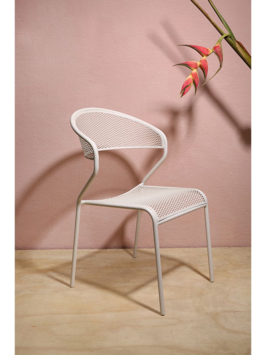 Cadeira Lenna Branca Compre Online na Collector55